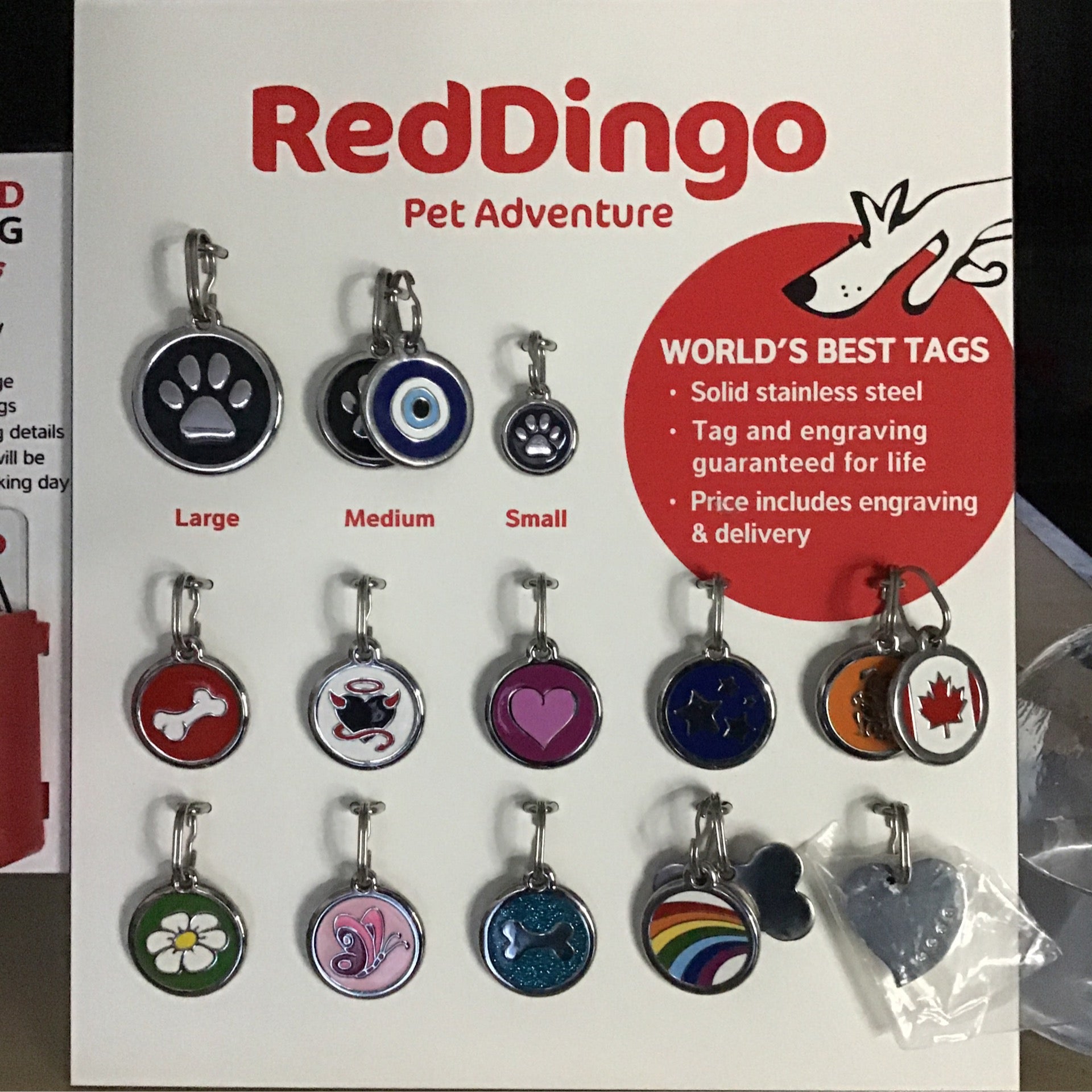 Dingo tags clearance