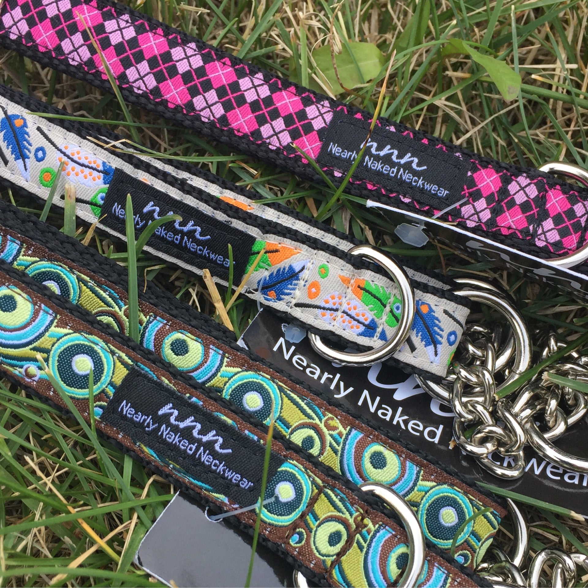 Boutique store dog collars